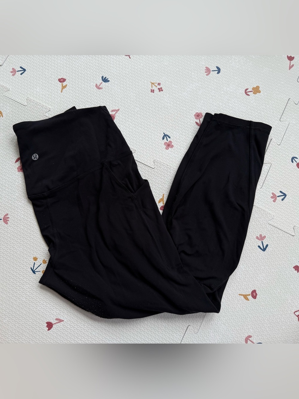 Align High-Rise Pant with Pockets 25” Black